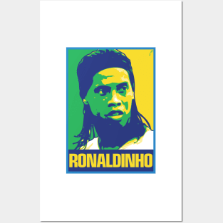 Ronaldinho - BRAZIL Posters and Art